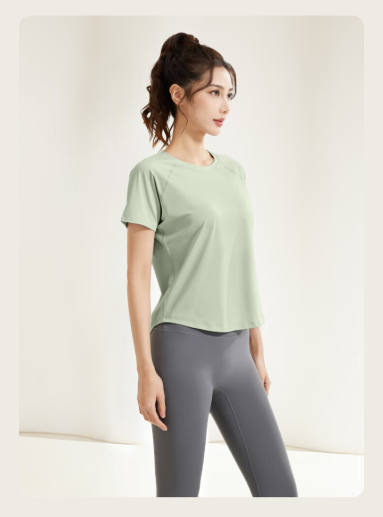VICTORIATOURIST Women's Yoga Outfit Loose Fitness Set Pilates Training Top Two-Piece Set 2XL 9