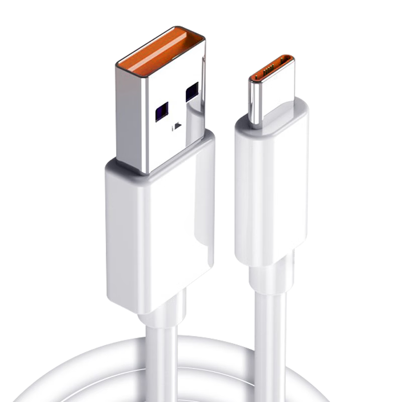 OKSJ Type-C Data Cable, 6A Fast Charging 100W/66W, Compatible with Huawei Mate60Pro/P50/Honor/MI/Vivo Android Phones [2 Meters, Two-Pack]