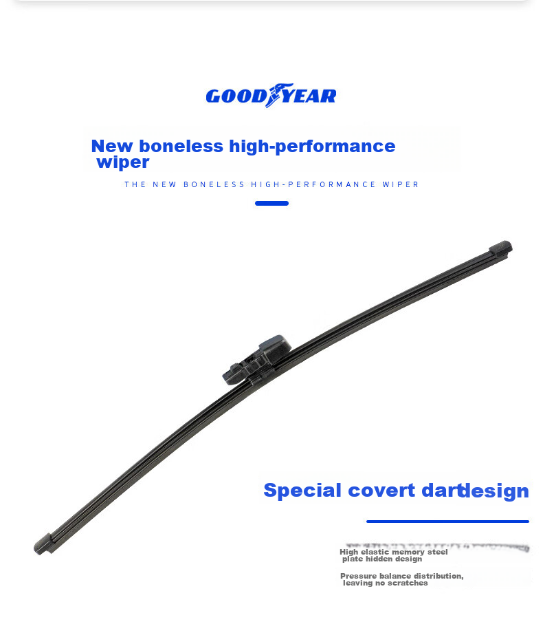 Goodyear Rear Wiper Blade for Highlander 2009-2021, 18-Inch Toyota 2013 Original 15 Rubber Strip 2009 Old Model 12 Rear Window Wiper Blade 5
