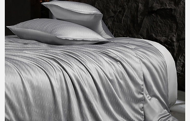 Shuixingjiafang Silk Comforter, 100% Silk Winter Quilt, Winter Double-Layer Quilt, Two-In Duvet Insert, Approximately 8.8 Jin, 200×230cm 14