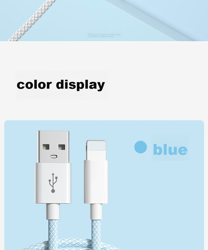 Nengshi Apple Charging Cable, 2.4A Fast Charging Data Cable, Suitable for IPhone 14/13 Pro Max/12/11/X/XR/8/7 Phones And IPad Tablets, Car-Mounted Braided Cable, 1.5 Meters, White 19
