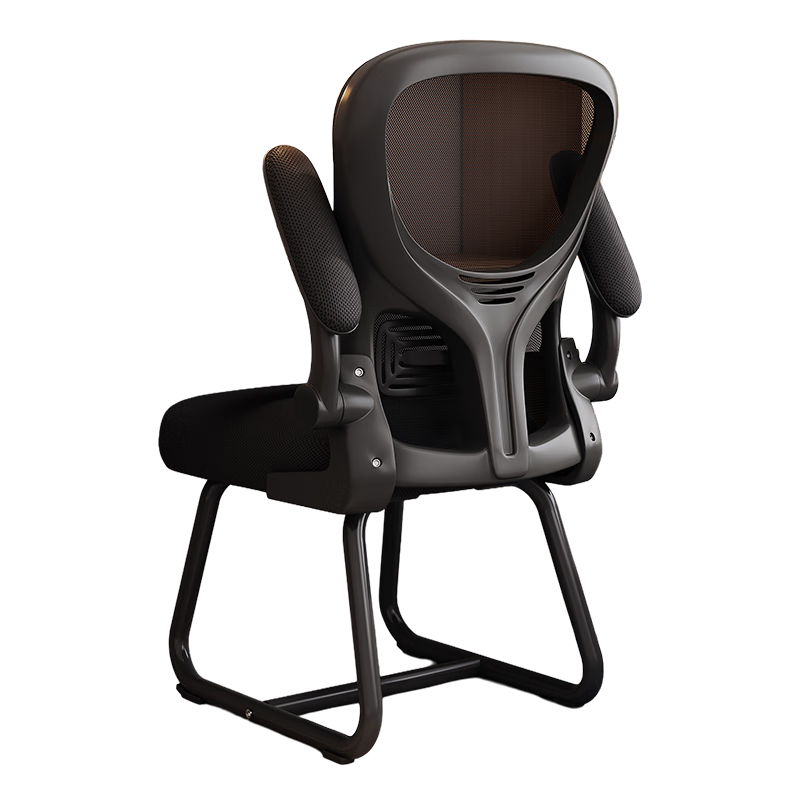Chibailun Ergonomic Office Chair, Computer Chair for Home And Study, Comfortable Long-Sitting Bow-Shaped Backrest Chair for Dormitory Use