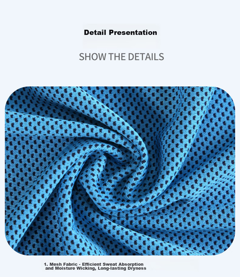 KELME Cooling Sports Towel, Sweat-Absorbing Quick-Drying Fitness Badminton Running Swimming Face Towel, Cooling And Temperature-Reducing Sweat-Wiping Towel for Men And Wome 12