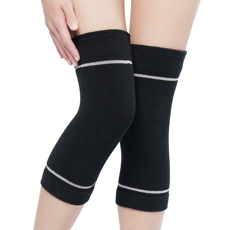 Fashuo Double-Sided Fleece Warm Knee Brace for Meniscus Injury, Cold Legs, Arthritis, Knee Effusion, Cold-Proof Knee Protection for Men And Wome