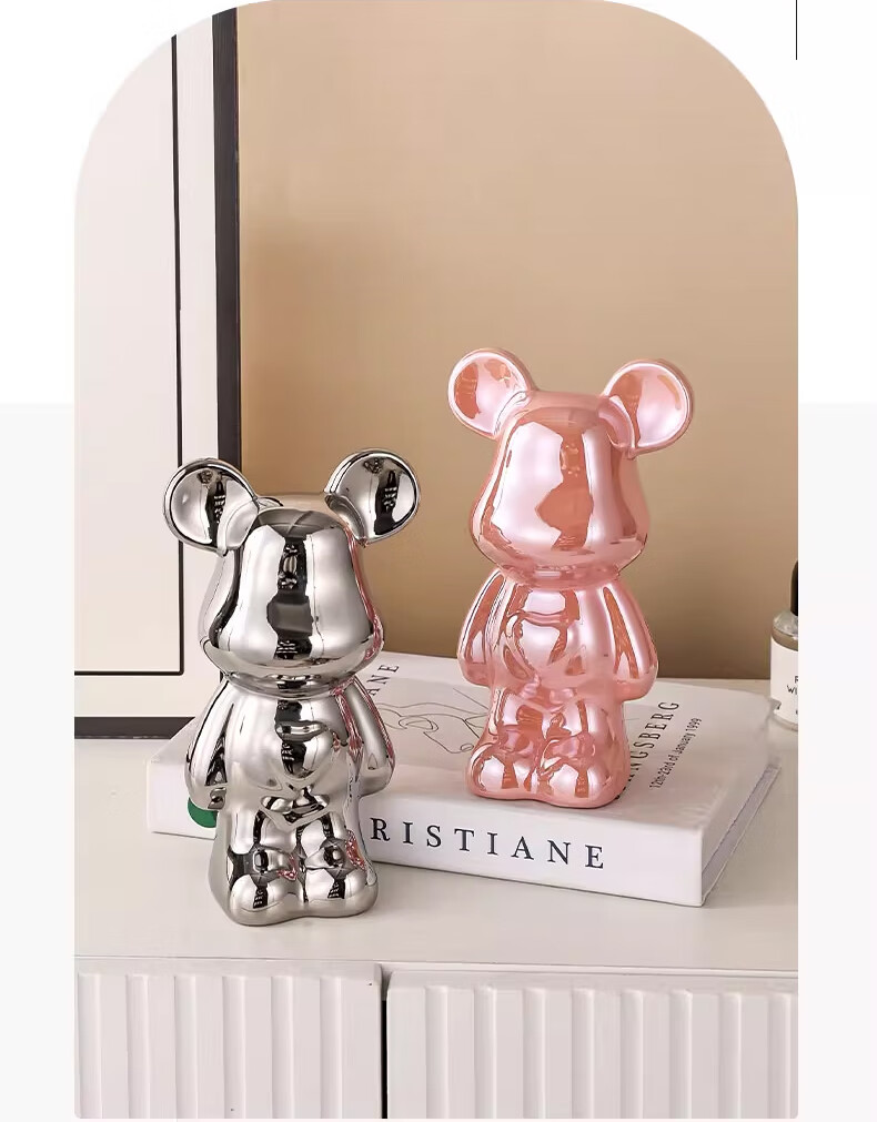 Jianyi Shijia Couple Swan Ornament, Modern High-End Light Luxury, Bar Home Entrance Living Room Wine Cabinet TV Stand Decoration Souvenir 5