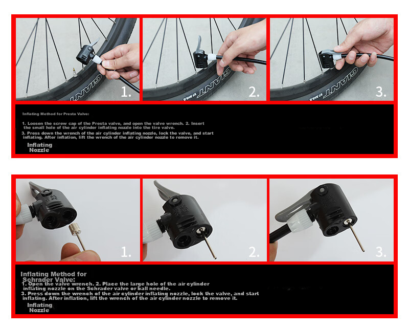 HONOR N High-Pressure Air Pump for Bicycles, Portable Home Use, Mountain Bike, Car, Electric Motorcycle, Basketball, Bicycle Accessories 9