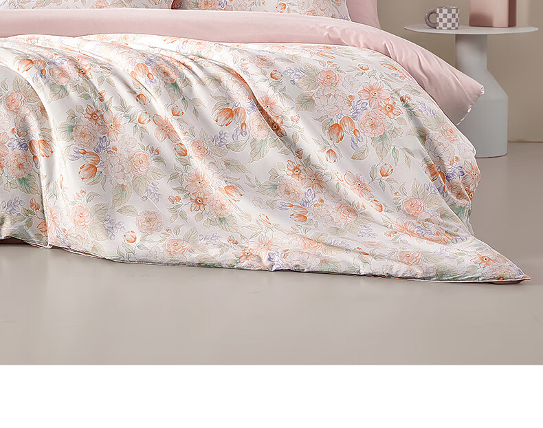 Shuixingjiafang Duvet Cover, Pure Cotton, 60 Count Long-Staple Cotton, Sateen Fabric, Bedding Cover, Single Size, 150x210cm 13