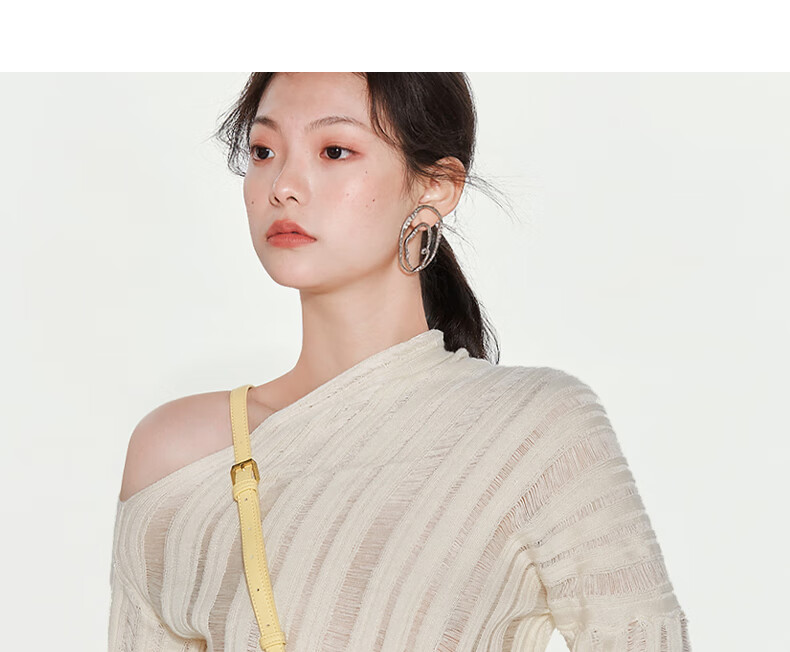 JONBAG New Moon Bag, Single Shoulder Underarm Crossbody Bag, High-End Niche Design, Versatile for Commuting, Perfect Gift for Girlfriend on May 20th 13