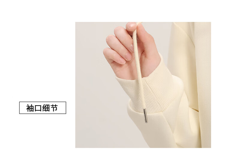Yipintiancheng Spring 2025 New Women's Hooded Sweatshirt, Loose Casual Pullover Long-Sleeve Letter Print Top for Wome 17