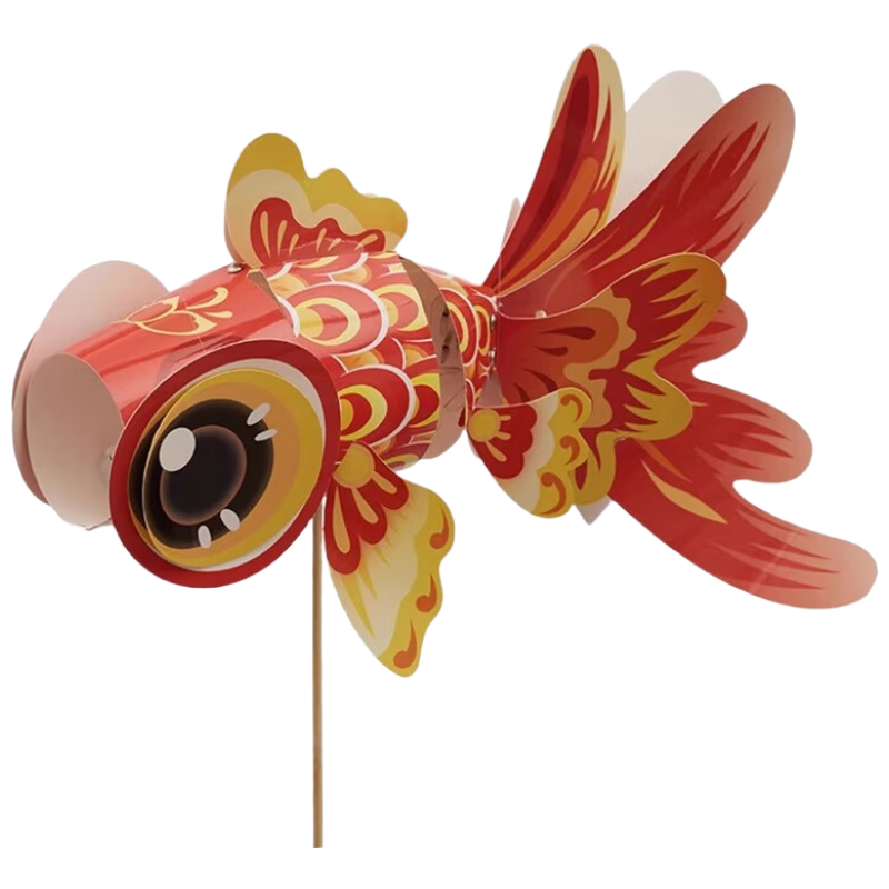 Abaoli Mid-Autumn Festival Fun Dragon Lantern Photo Props, Parent-Child Game, Kindergarten Activity, Handmade DIY Material Kit