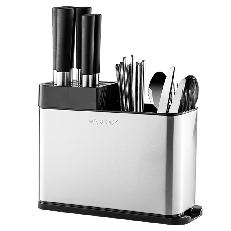 Maxcook Knife Holder, Chopstick Holder, Kitchen Storage Rack, Draining Rack, Storage Shelf MCZW297