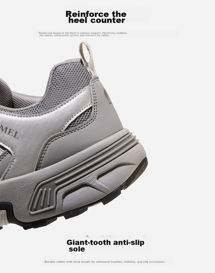 CAMEL [Taihang] Outdoor Hiking And Mountaineering Shoes for Men And Women, Water-Resistant, Non-Slip, Breathable Mountain Climbing Sports Shoes 8