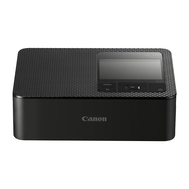 Canon Cp1500 Wireless Photo Printer for Smartphones, Home Thermal Transfer Compact Portable Photo Printer / Qixi Festival Gift for Girlfriend Or Wife Birthday Black Package Three