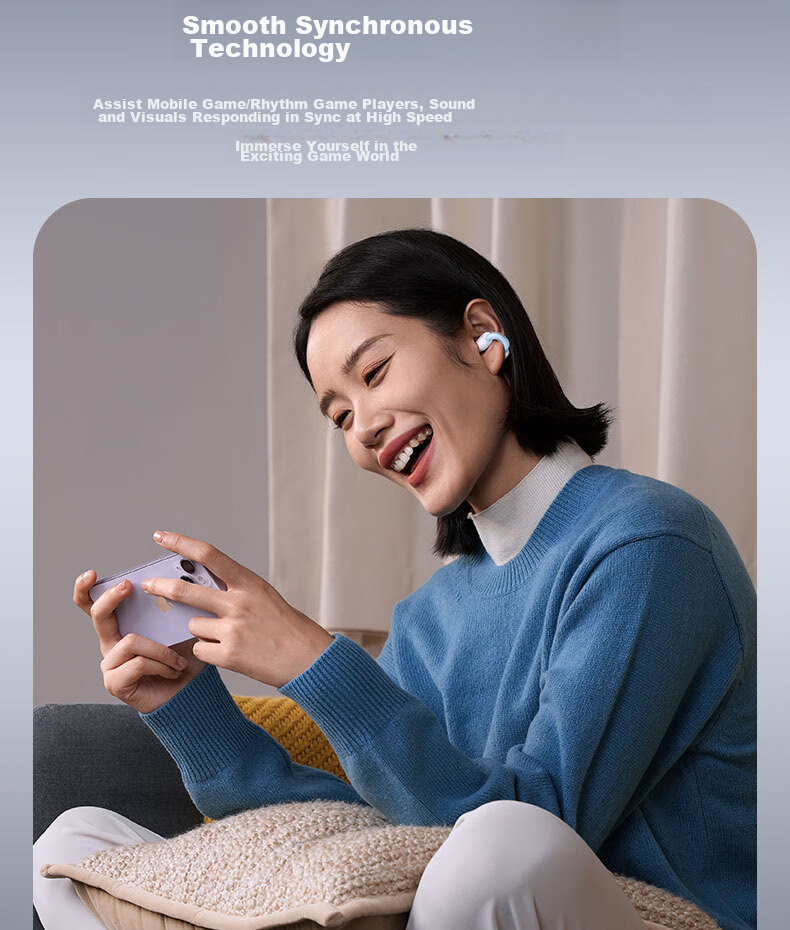 Baseus 1Ring Bluetooth Headphones, Clip-On Open Design, Non-In Air Conduction, Suitable for Sports And Calls, Compatible with Apple And Huawei Phones 23