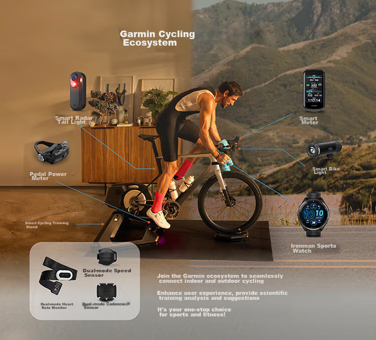 GARMIN NEO 3M Smart Cycling Training Statio 12