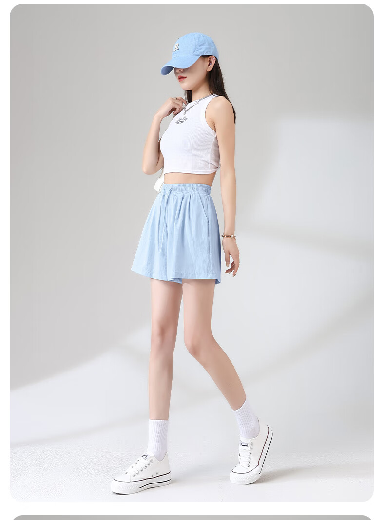 MJ STYLE Yamamoto Women's Shorts 2026 Summer New A-Line Loose Slim Cooling Comfortable Versatile Bermuda Shorts 2
