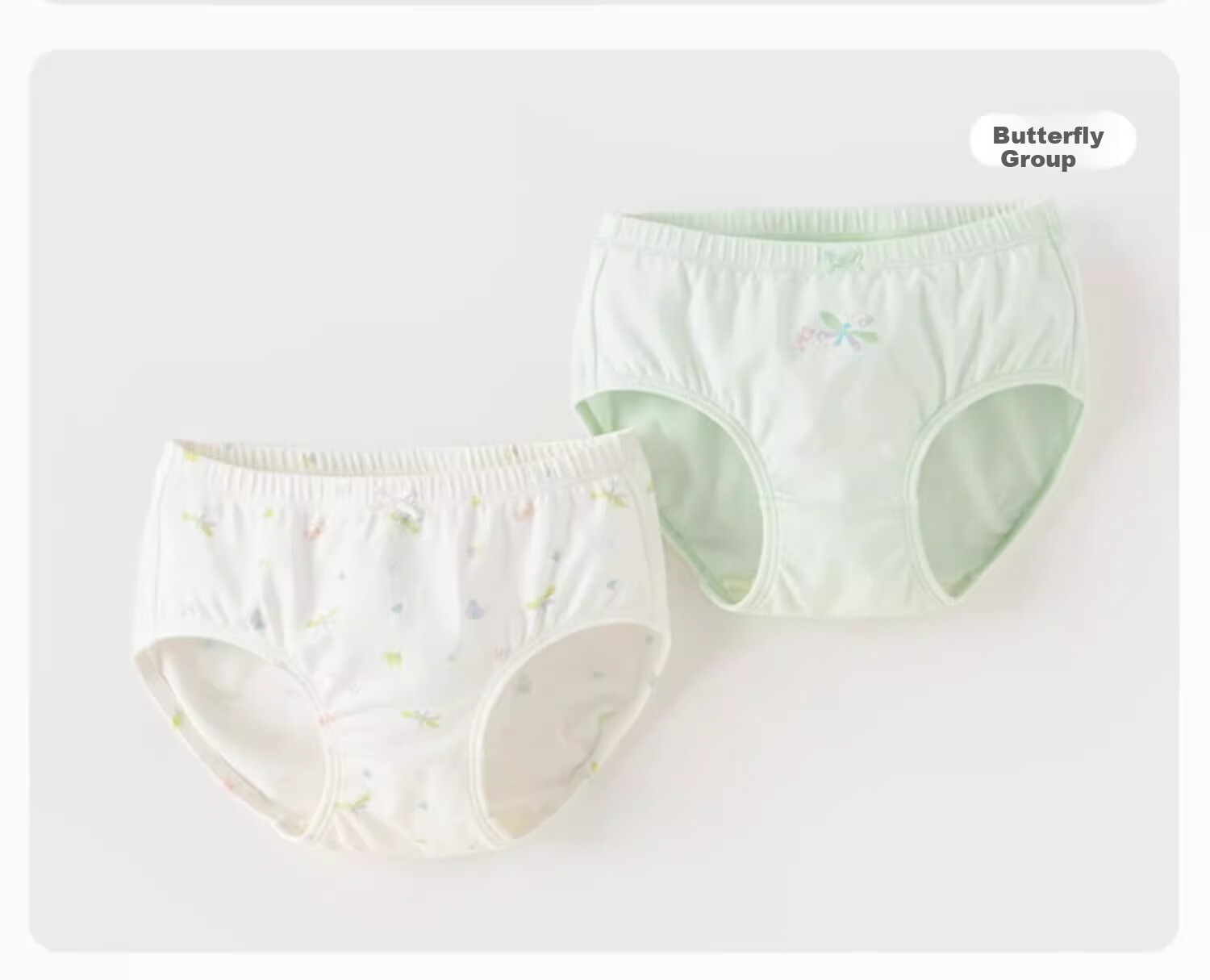 DAVE & BELLA [Two-Pack] Children's Underwear, Baby Boxer Briefs for Girls, Boy Shorts, Comfortable Fit without Pinching 20