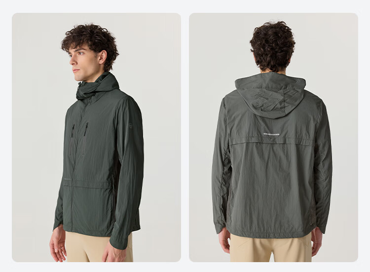 NORTHLAND UPF 500+ Outdoor Men's Original Yarn Sun Protection Jacket Cooling Antibacterial Breathable Lightweight Skin Jacket Sun Protection Clothing 11
