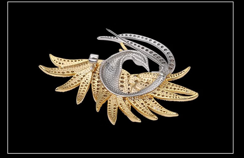 Eternelle French Eternal Original Phoenix Brooch, High-End Exquisite Niche Design Chest Flower, Autumn And Winter Accessory 8