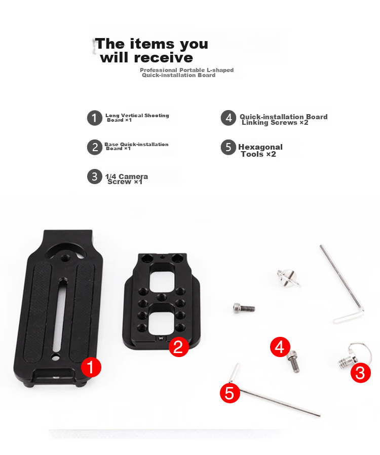 Earlymen EM-L90 Vertical L-Shaped Tripod, Compatible with Mirrorless And DSLR Cameras, Gimbal Monopod, Suitable for Zhiyun Smooth 4/Weebill 2/Luxy RS2/RS3/Stabilizer 12