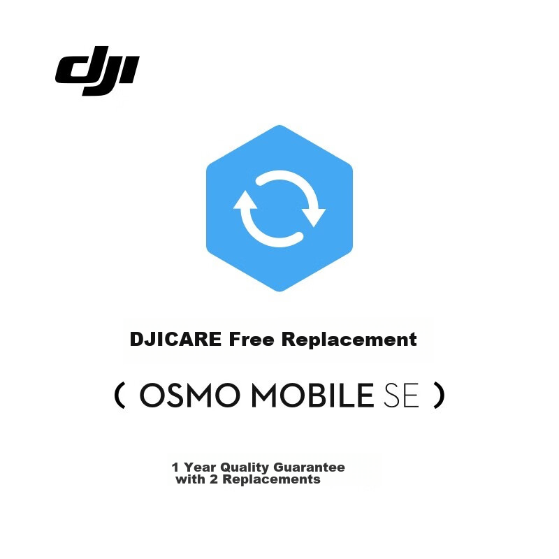 DJI Osmo Mobile SE, 1-Year Subscription [Physical Card]