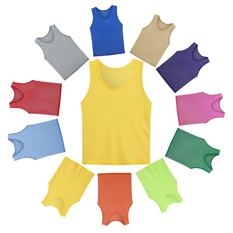 LIEYAO Soccer Basketball Team Building Competition Expansion Advertising Training Vest, Scrimmage Jersey, Team Uniform Vest 8