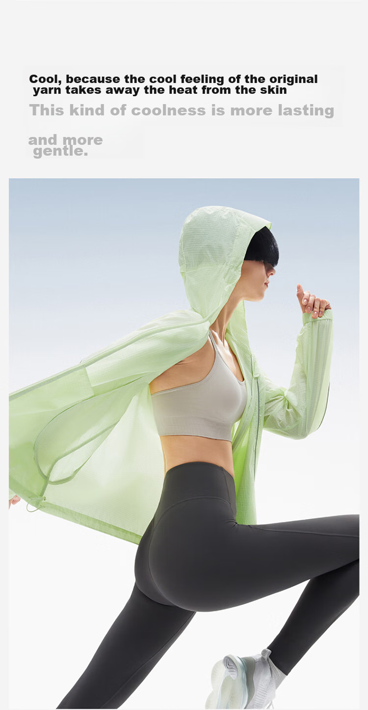 Bananain [Wang Yibo's Choice], Liangpi 502UV Unisex Sun Protection Clothing, Breathable Sports Quick-Dry Jacket, New Style 19