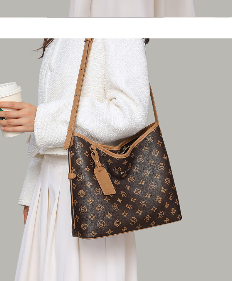 Aiqinghai Handbag, Women's Shoulder Bag, Crossbody Tote Bag, Commuter Luxury Brand, Birthday And Mother's Day Gift, Practical Present for Mom 2