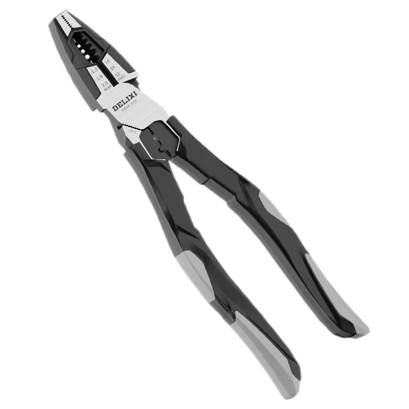 DELIXI Multi-Functional Pliers Set, Household Labor-Saving Wire Cutters, Versatile Tiger Pliers, Electrician-Specific Industrial Grade