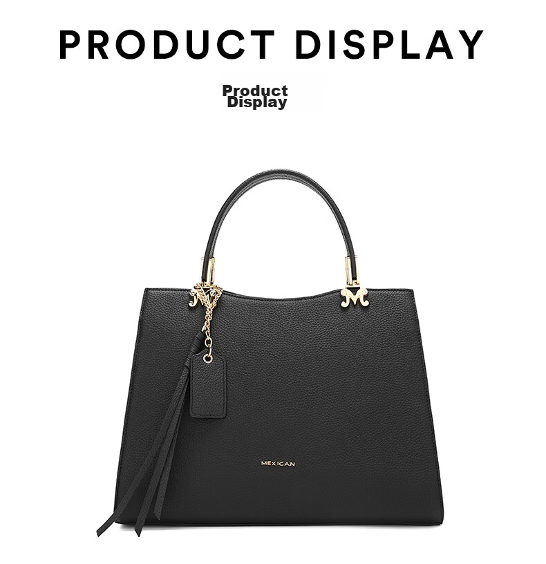 MEXICAN Women's Handbag, Cowhide Light Luxury Tote Bag, 2026 Crossbody Shoulder Bag, Valentine's Day Gift for Wife Or Girlfriend 17