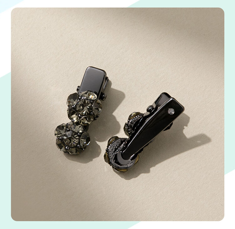 CHIMERA Light Luxury Rhinestone Bow Hair Clip, Internet Celebrity Bangs Clip, Side Hairpin, Hair Clip for Women, Mid-Autumn Festival Gift 27