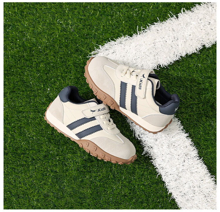 RED DRAGONFLY Children's Spring And Summer Shoes, Boys And Girls Soft-Soled Sports Sneakers, Casual Training Shoes Q43CYXX470, Beige Blue, Size 31 12