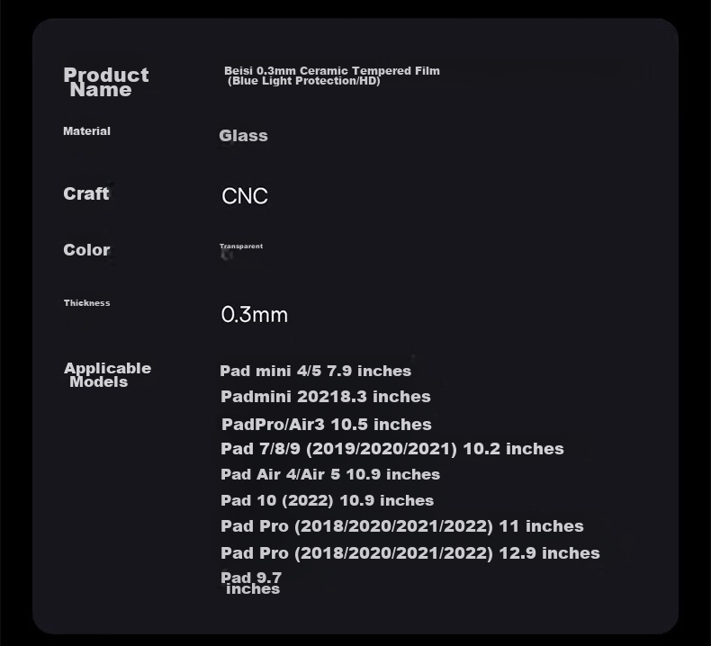 Baseus IPad Screen Protector, Apple Tablet Protective Film [Full Screen Coverage, Strong Anti-Fingerprint, Shockproof And Bend-Resistant], Ultra-Clear Non-Patterned Film for IPad Mini5/4-7.9 Inch 22