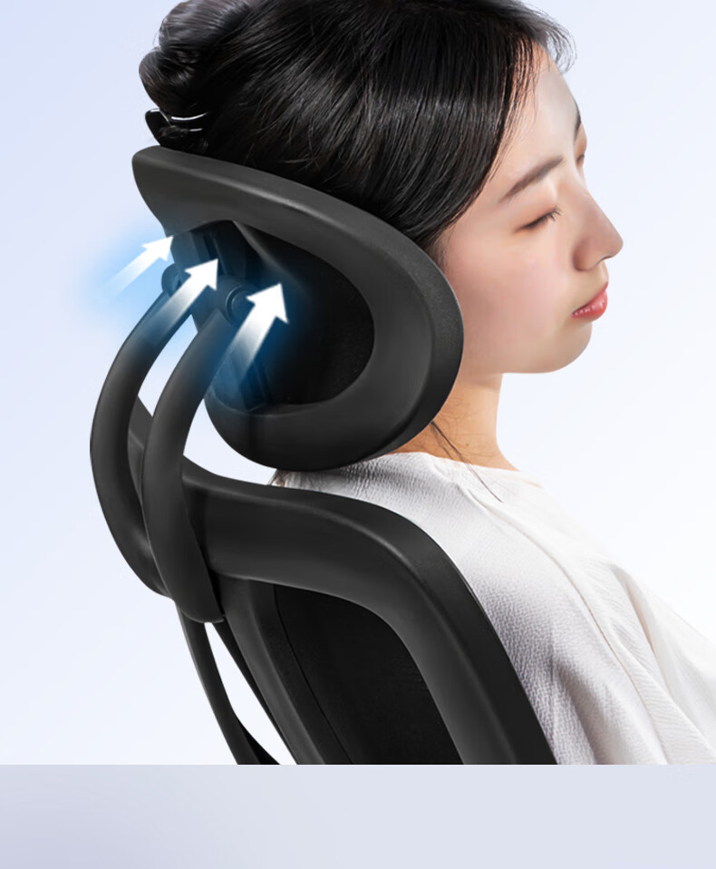 Deli KF221-J Ergonomic Chair, Height Adjustable Armrest Office Computer Chair, Alloy Feet with Footrest, Premium Versio 12