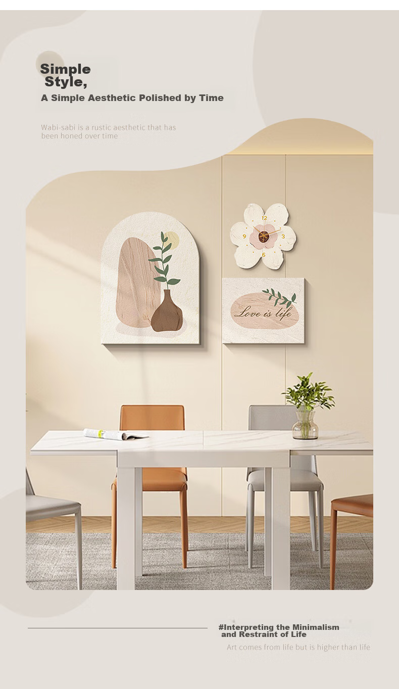 Haojiubujian Modern Minimalist Living Room Decorative Painting, Luxurious High-End Abstract Art Triptych Wall Painting, Sofa Background Wall Hanging Picture 11