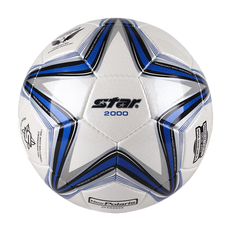 Star 2000 Soccer Ball for Youth, Size 4, Physical Examination Standard, Professional Match Training Ball, Hand-Stitched Craftsmanship, Wear-Resistant SB224P