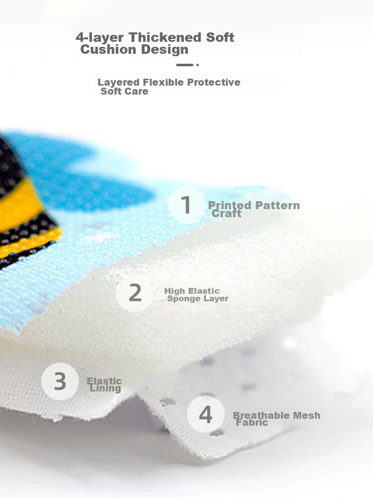 9i9 Baby Knee Pads Crawling Anti-Fall Elbow Guards Breathable Mesh Non-Slip Toddler Walking Protection 2 Pairs A99 9