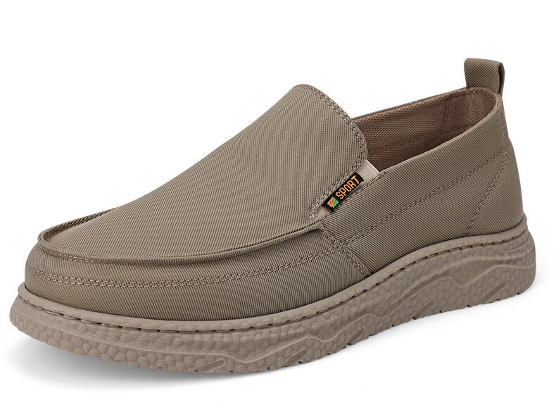 BUSHEYUAN Casual Men's Breathable Soft Sole Comfortable Dad Shoes Old Beijing Cloth Shoes Men 511-0254 Black Size 40 11