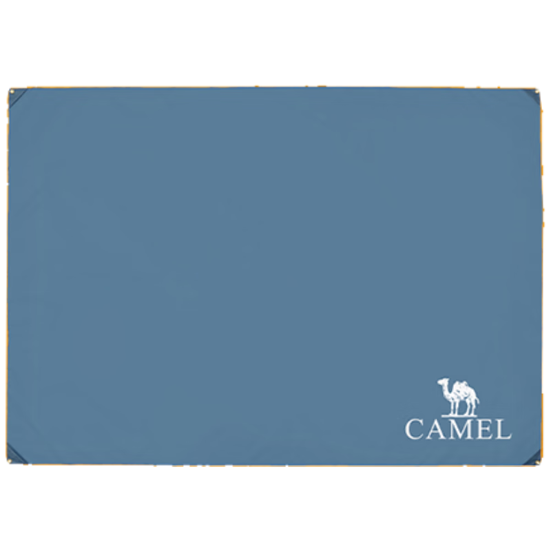 CAMEL Outdoor Camping Mat, Thickened Waterproof Wear-Resistant Picnic Mat, Moisture-Proof Market Stall Ground Cloth, Floor Mat