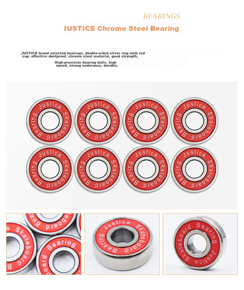 JUSTICE Boiling Point Dunhuang Skateboard Flying Series, Adult Professional Four-Wheel Double-Kick Skateboard for Men And Women, Flying Red 6