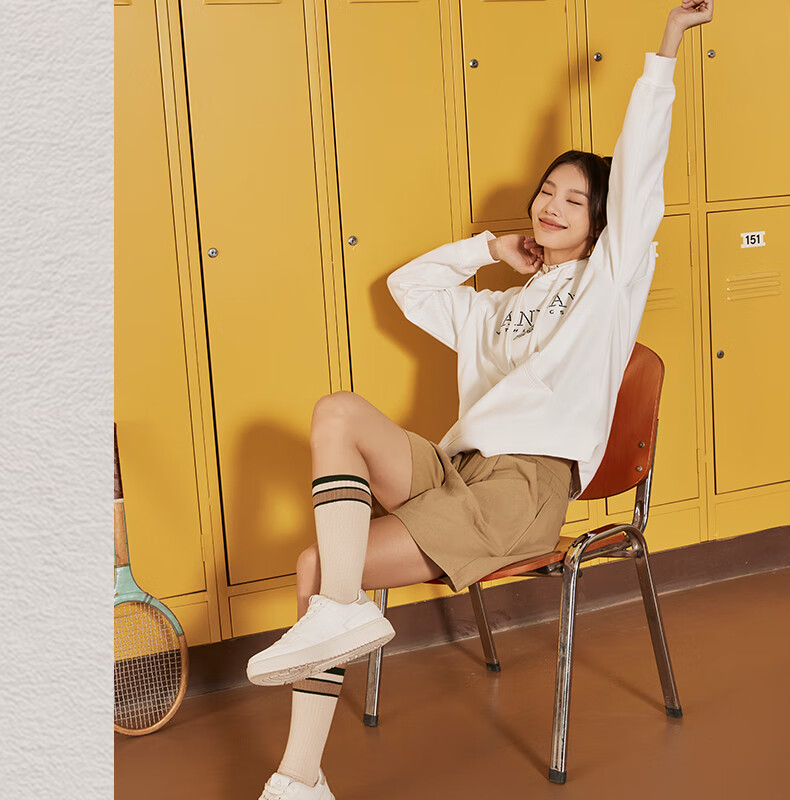 PEAK Women's Sneakers, Summer Mesh Breathable Wear-Resistant Casual Shoes, Air Force One Style White Sneakers for Women, Sports Shoes DB310128 2
