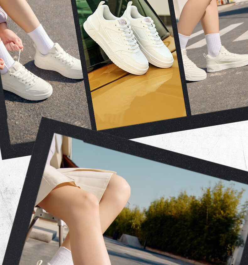361° Women's Sneakers Soda 3 Spring And Summer Couple Retro Thick-Soled Casual Skateboard Shoes for Women 682516615-4 48