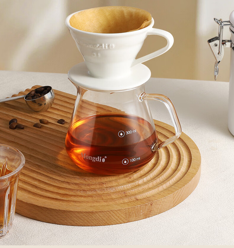Mongdio Pour-Over Ceramic Filter Cup, V60 Drip Coffee Filter, No. 01 Red 8