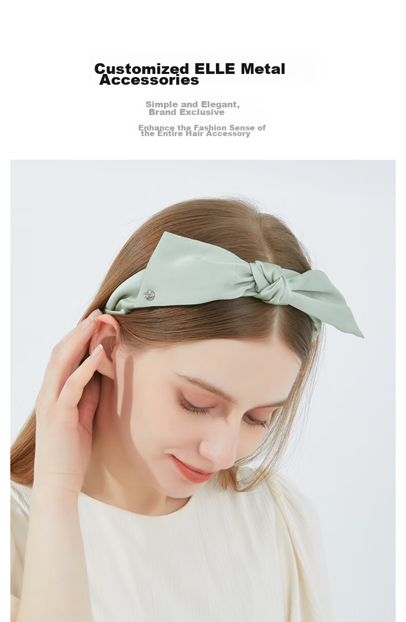 ELLE Playful And Cute Headband with New Bow Design, Elegant And Luxurious Feel, Mid-Autumn Festival Gift for Girlfriend 5