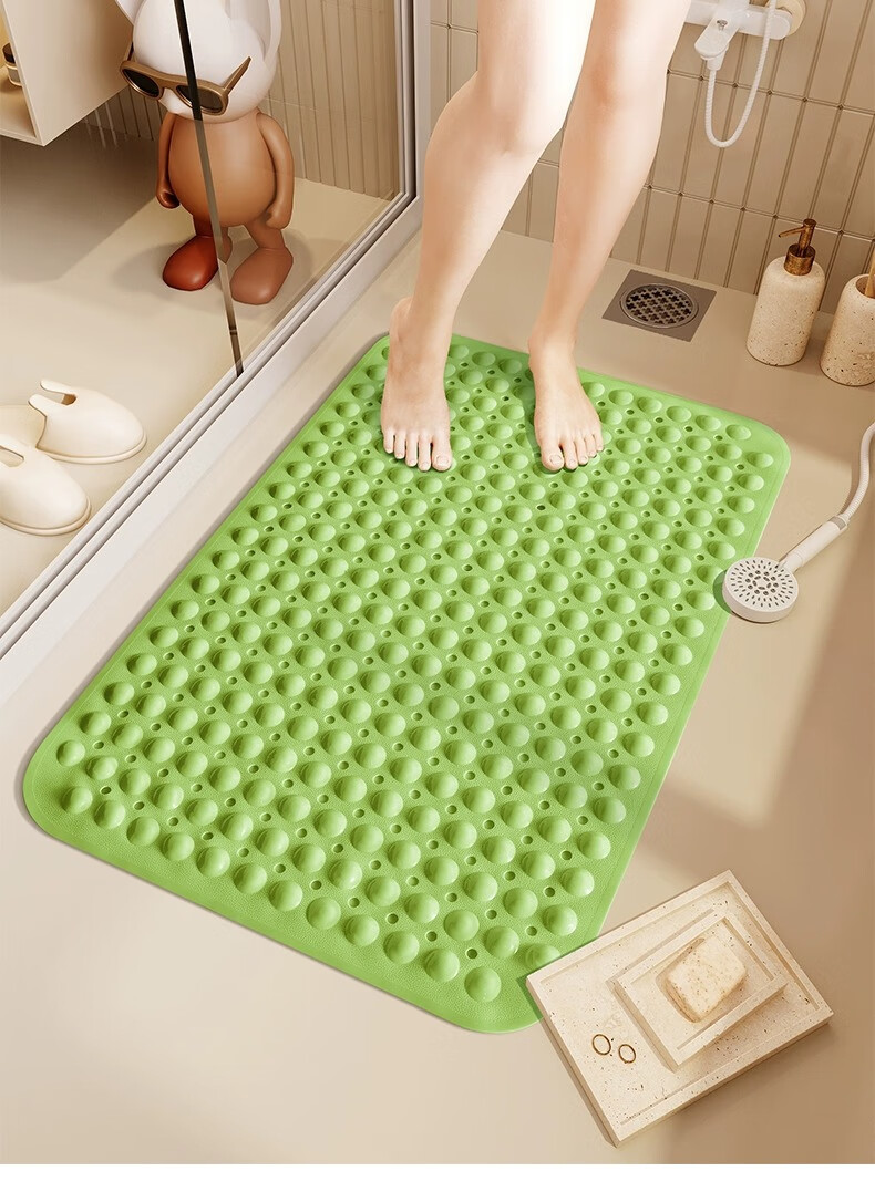 JEPPE Bathroom Non-Slip Mat, Toilet Floor Mat for Elderly, Anti-Fall Bath Mat, Shower Mat, Non-Slip Bathroom Mat, 40*70cm 7