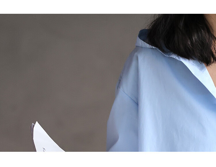 Dme Casual Hooded Side Slit Long Sleeve Shirt for Women, Light Brown, L 14