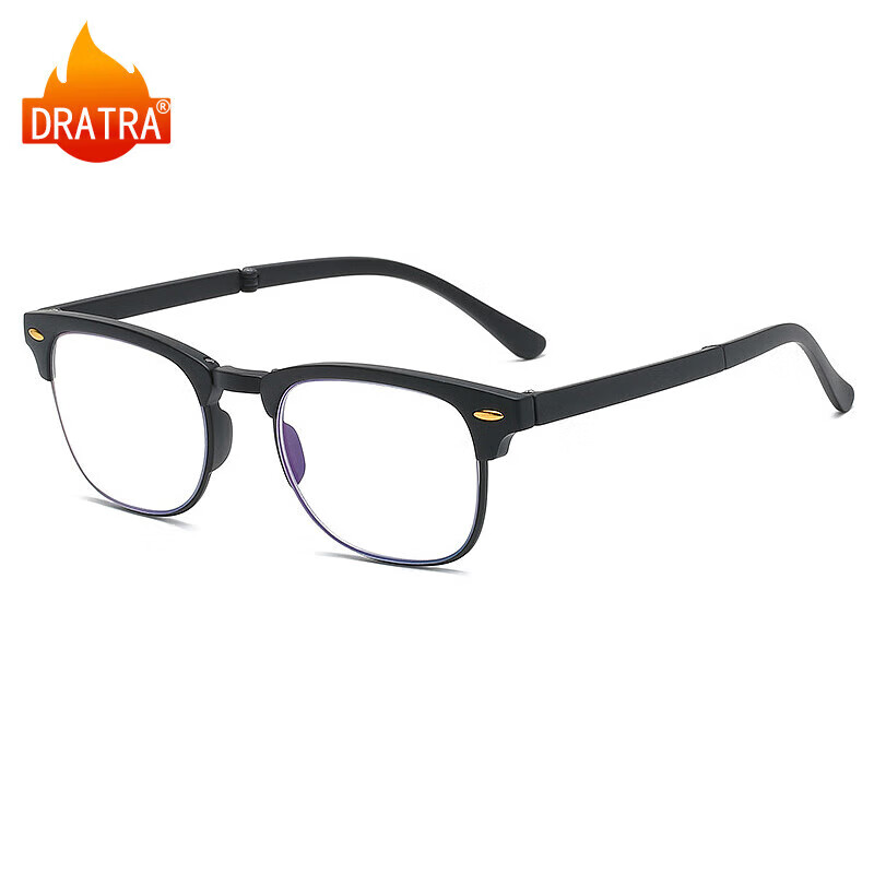 DRATRA Blue Light Blocking Reading Glasses for Men and Women, Ultra-Lightweight, Stylish, High-Definition Presbyopia Glasses for Seniors