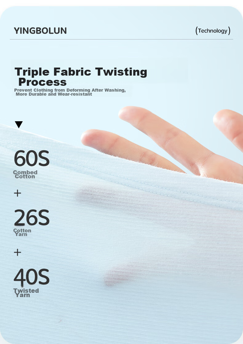 YING BO LUN Boys' Pajamas, Pure Cotton Thin Style, Children's Air Conditioning Wear, Summer Full Cotton Home Wear Set, 63777 Plain White, 160cm 4