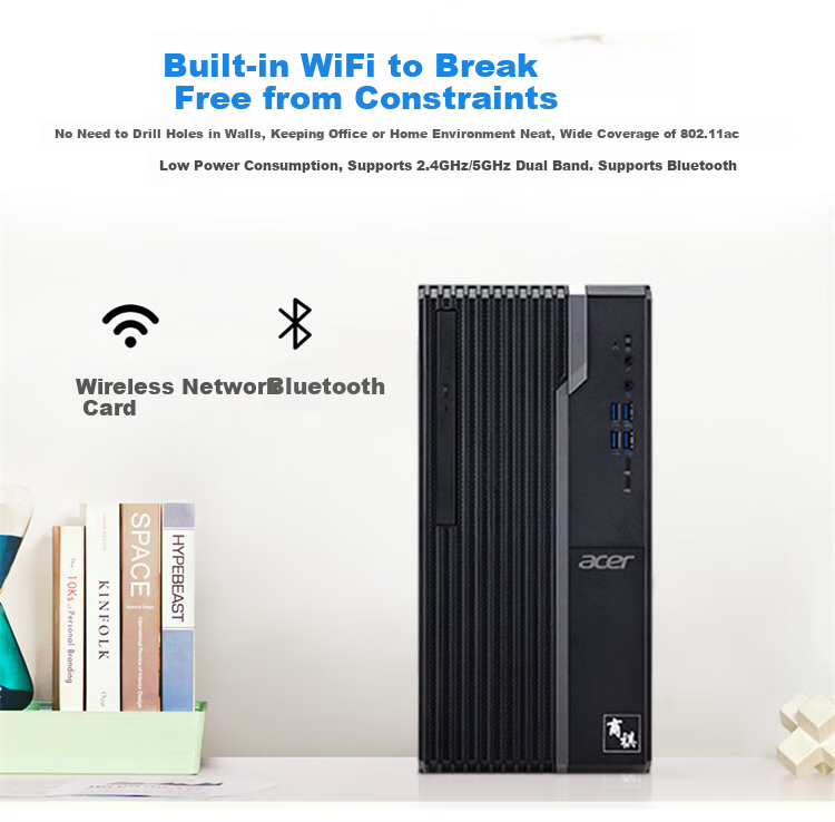 Acer Shangqi Desktop Computer Host (Core Ultra U5_225, 16GB RAM, 1TB SSD) Office Business Home Use 11