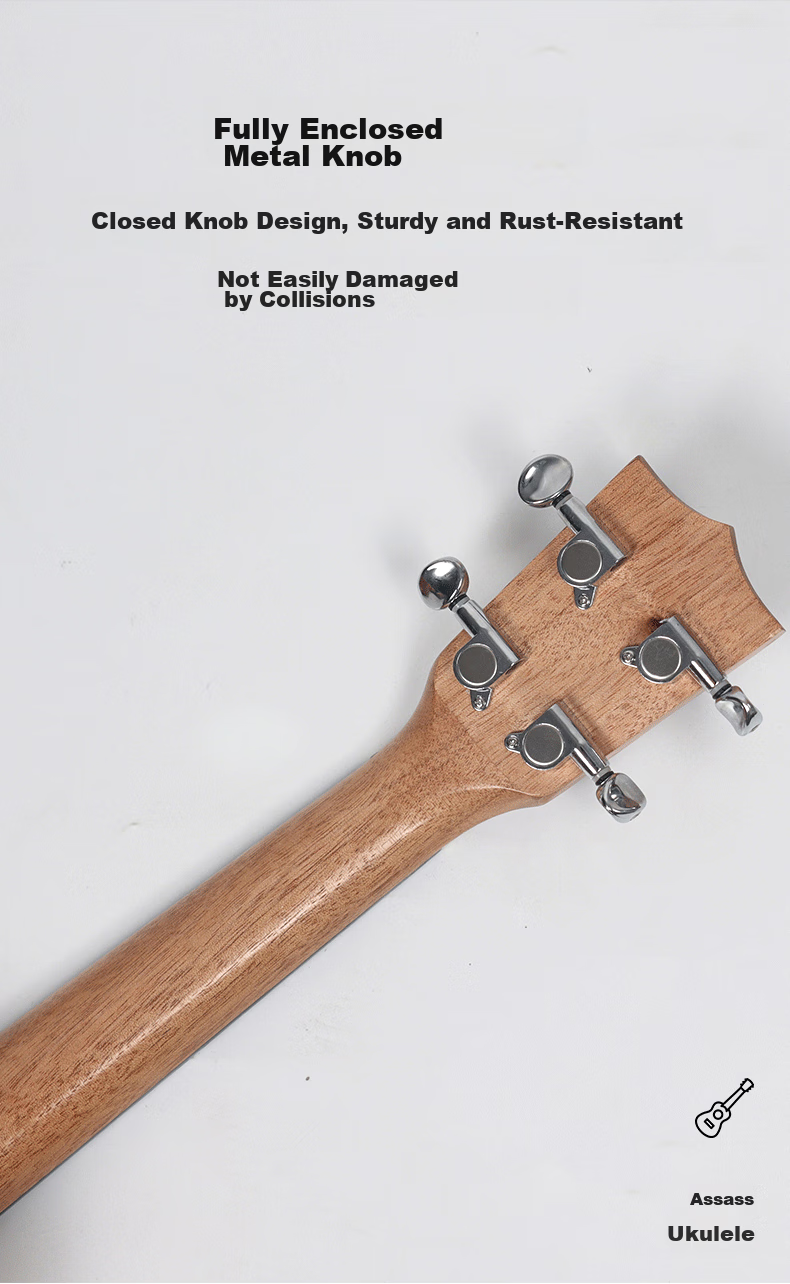 Asasi Ukulele School Children's Beginner Guitar for Primary, Middle And High School Boys And Girls, Entry-Level 23-Inch Single Board 4-String Small Guitar 8